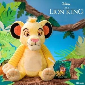 Scentsy The Lion King Simba Plush - Yellow and Orange